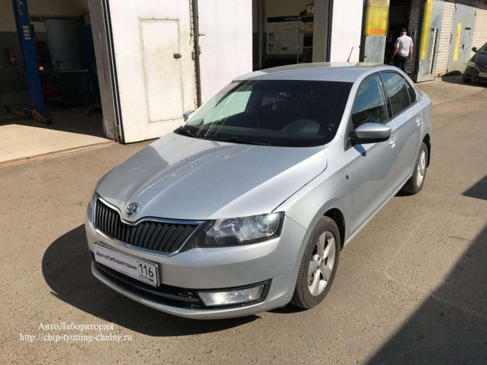 Чип-тюнинг Skoda Rapid 1.6L 105HP (2014 г.в.)