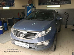 Чип-тюнинг Kia Sportage SL 2.0L 150HP (2012 г.в.)