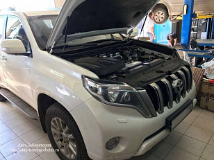 Чип-тюнинг Toyota Land Cruiser Prado 150  2.8L 177 HP 2017г