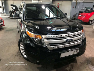 Чип-тюнинг Ford Explorer 3.5L 294HP (2013 г.в.) с удалением катализаторов