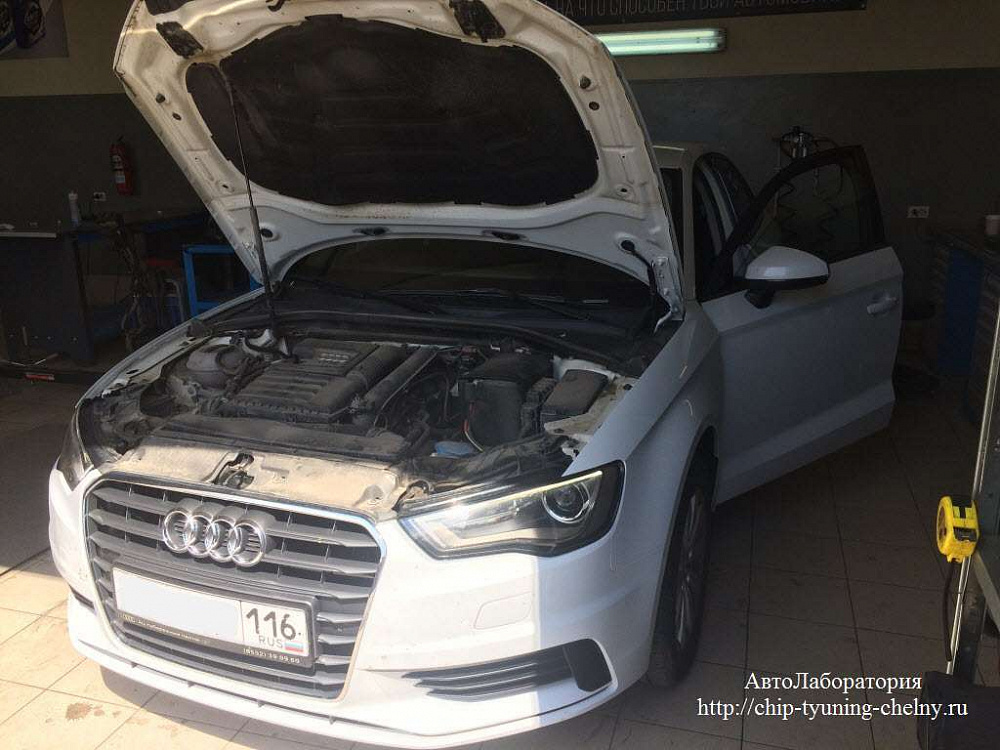 Чип-тюнинг Audi A3 2014 г. 1.4L TFSI 125 л.с.